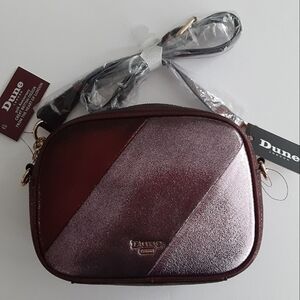 Dune London Crossbody Metallic Bag New